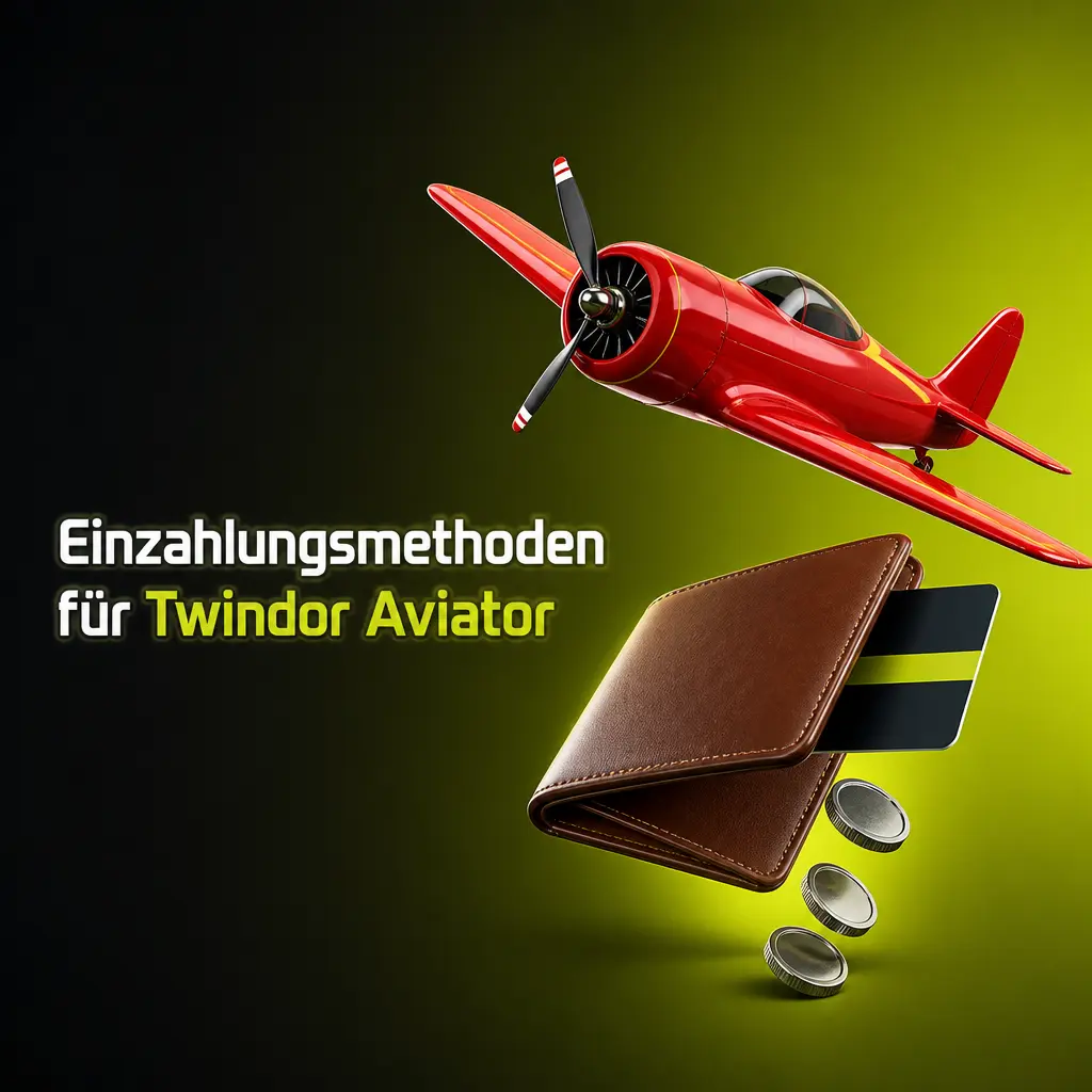 Übersicht der acht Einzahlungsmethoden bei Twindor Aviator: SEPA, Visa, Mastercard, Apple Pay, Google Pay, Revolut, MiFinity, Binance Pay
