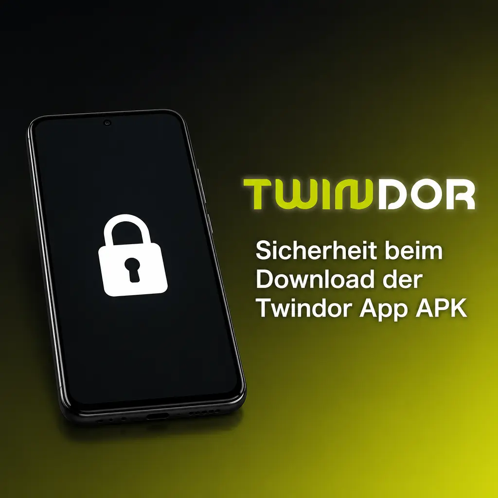 Sichere Twindor App APK mit SSL-Verschlüsselung, Curaçao-Lizenz und Altersverifikation für Sportwetten und Casino