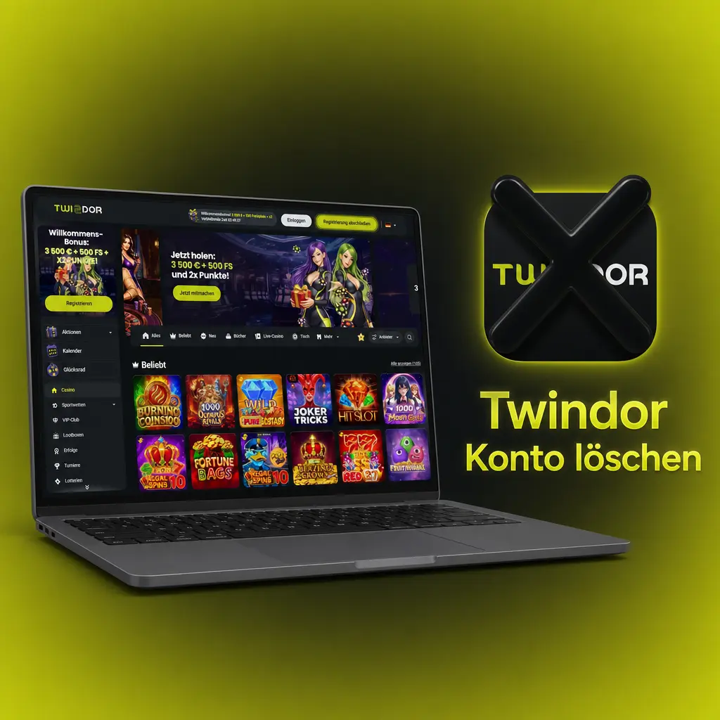 Twindor Konto löschen: Anleitung zur Kontoschließung über Kontoeinstellungen oder Support-Kontakt