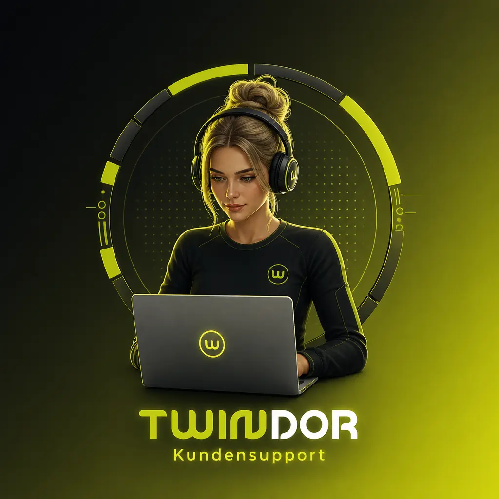Twindor Kundensupport: Live-Chat, E-Mail und Hilfebereich für Fragen zu Auszahlungen und Verifizierung