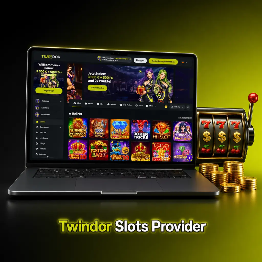 Twindor Slots Provider: Pragmatic Play, NetEnt, Relax Gaming und weitere lizenzierte Anbieter in der Spielelobby
